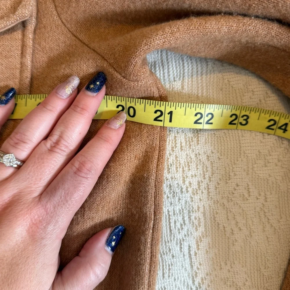 J. Crew wool blend camel Shacket - Picture 7 of 11